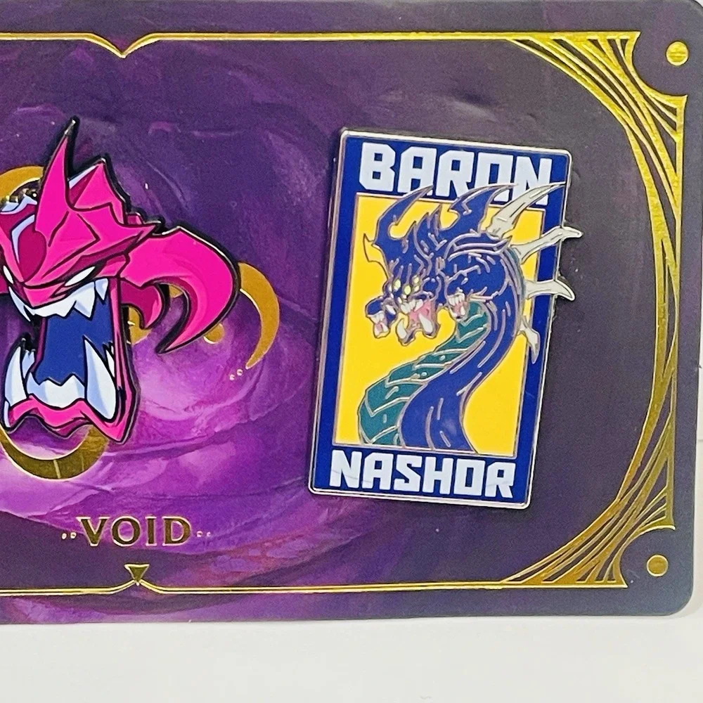 League Of Legends Void 2019 Pin Badge Riot Games Baron‎ Nashor Kha'Zix Cho'Gath